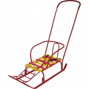 Детские санки - Тимка 5, красные (Ника, Т5 КРАСНЫЙsim)